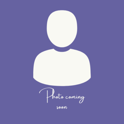 placeholder for profile image white head on purple background